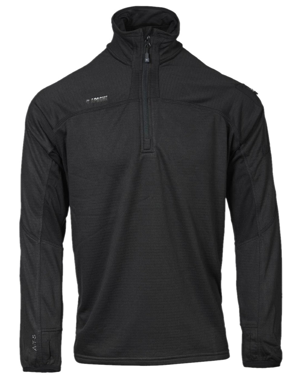 Black Coloured Apache Mens ATS Tech Fleece on white background