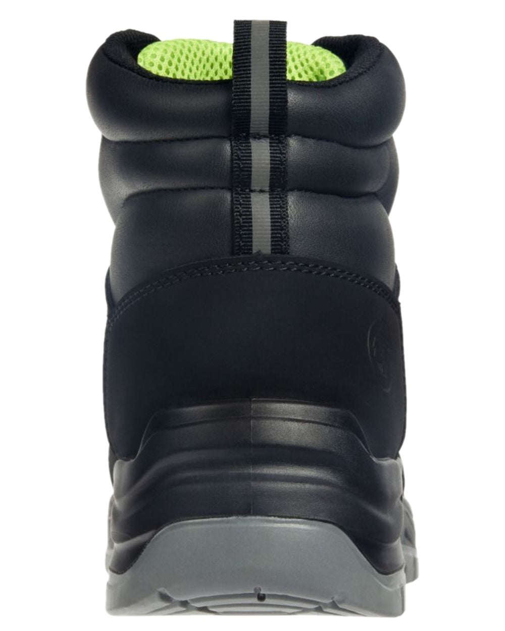 Black Coloured Apache Mens Armstrong Recycled Suede Trainer Boots on white background