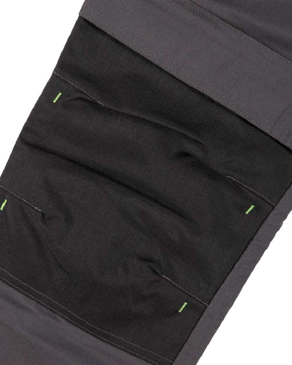 Grey Black Coloured Apache Mens Sudbury Stretch Slim Fit Trousers on white background