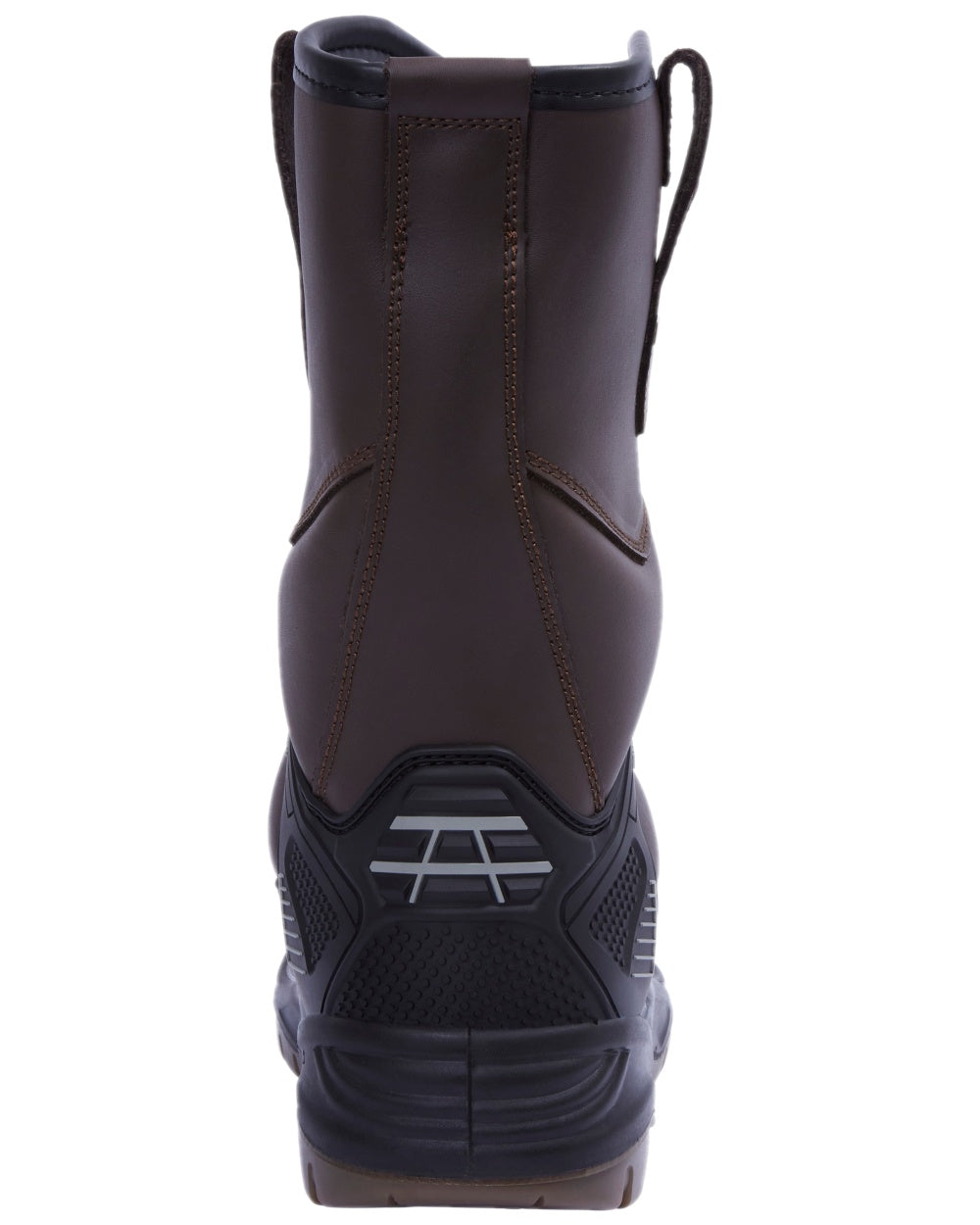 Brown Coloured Apache Mens Waterproof Rigger Boots on white background