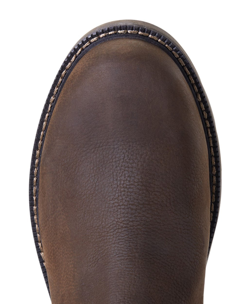 Java coloured Ariat Wexford Waterproof Boots on white background