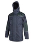 Black Moss coloured Betacraft ISO940 Eco Elite Parka on white background