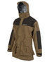 Taupe coloured Betacraft Mamaku Jacket on white background