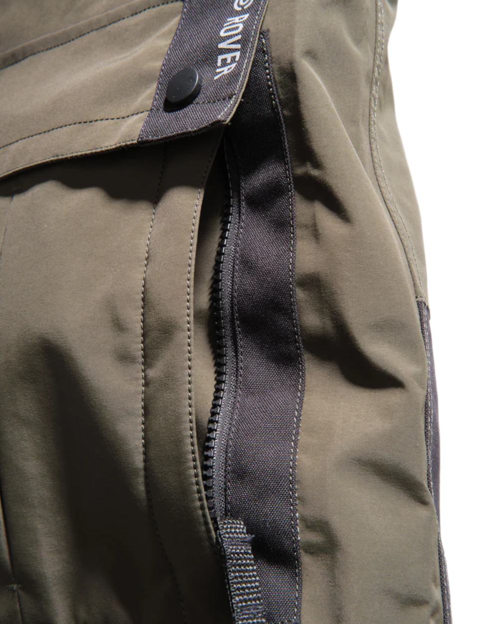 Dark Khaki coloured Betacraft Mens Rover Jacket on white background
