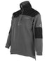 Grey Black coloured Betacraft Quest Fleece Half Zip Sweater on white background