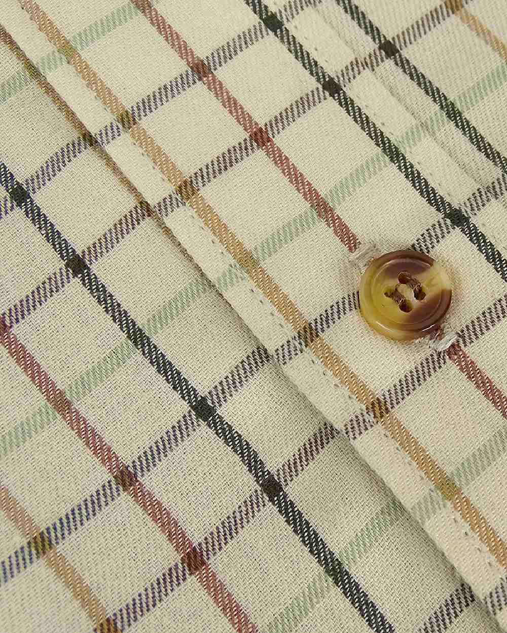 Hoggs of Fife Birch Micro Fleece Lined Shirt