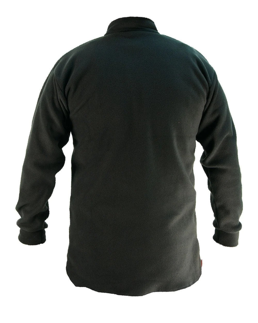 Black Coloured Swazi Bush Shirt On A White Background
