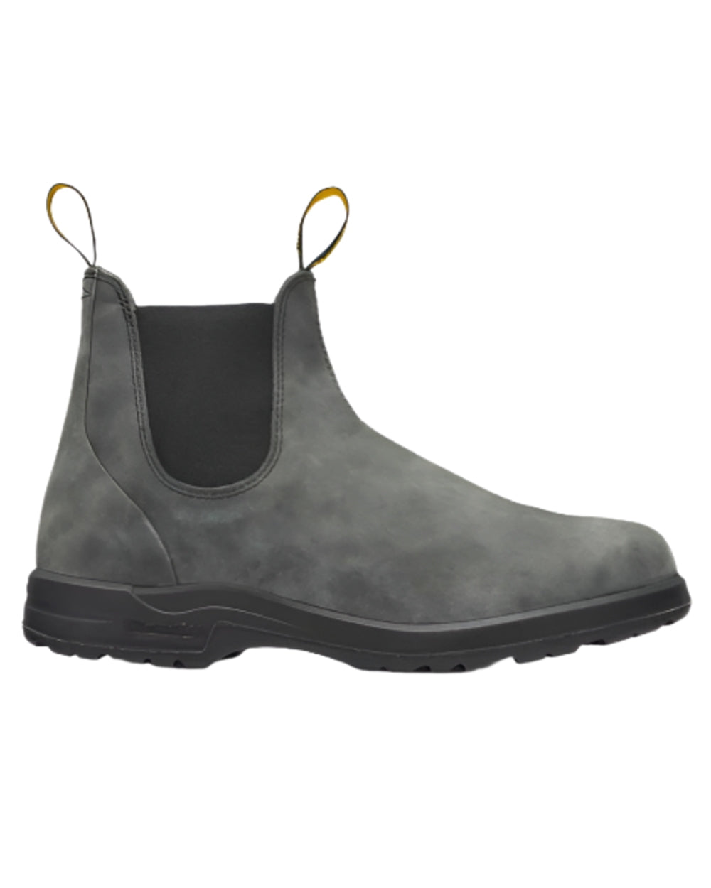 Rustic Black Coloured Blundstone 2055 Rustic Black Chelsea Boots on white background