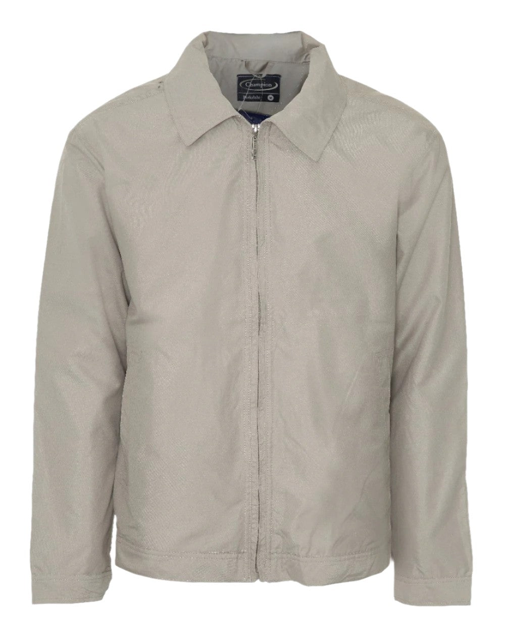 Stone coloured Champion Birkdale Lightweight Jacket on white background