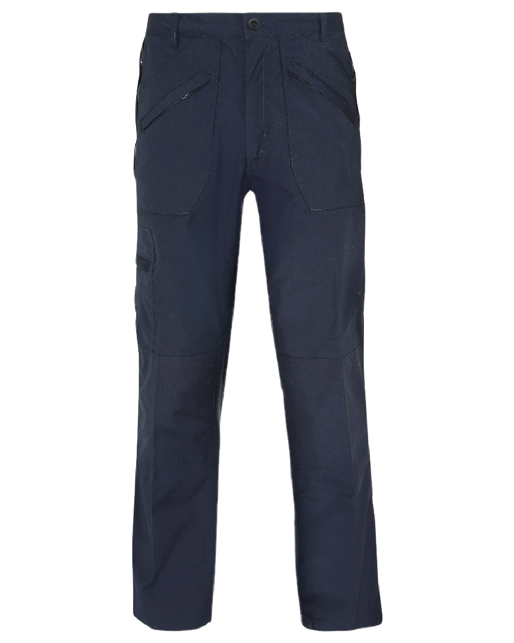 Navy coloured Champion Wenlock Multi Pocket Activity Trousers on white background