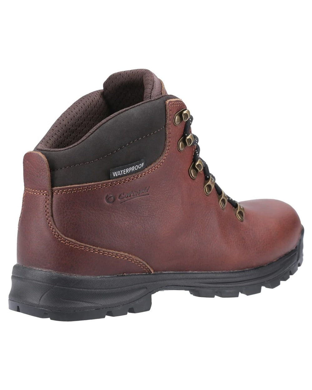 Brown coloured Cotswold Kingsway Hiking Shoes on white background