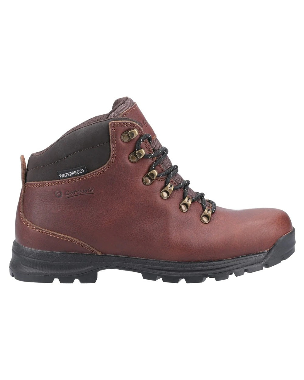 Brown coloured Cotswold Kingsway Hiking Shoes on white background