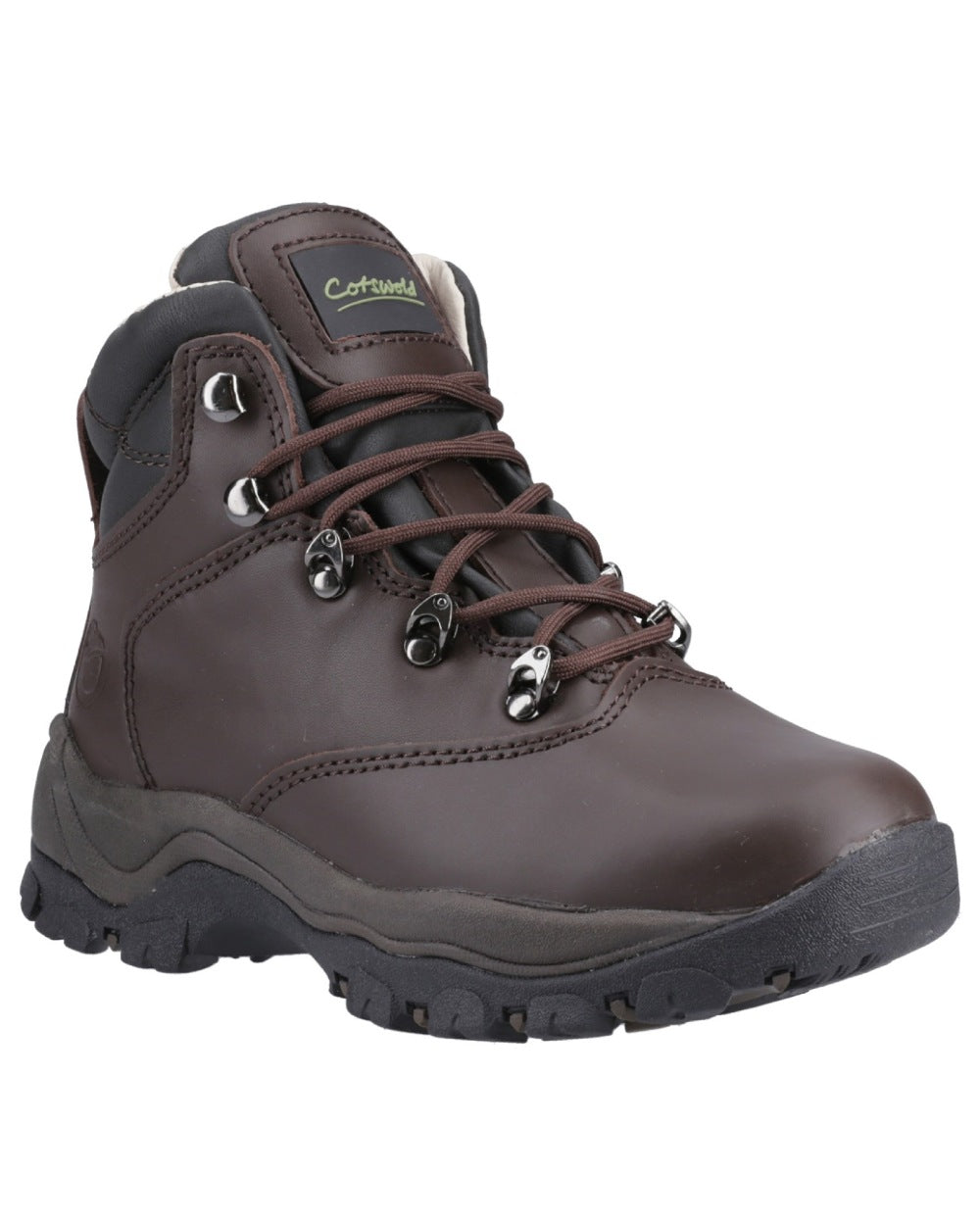 Brown coloured Cotswold Womens Winstone Boots on white background