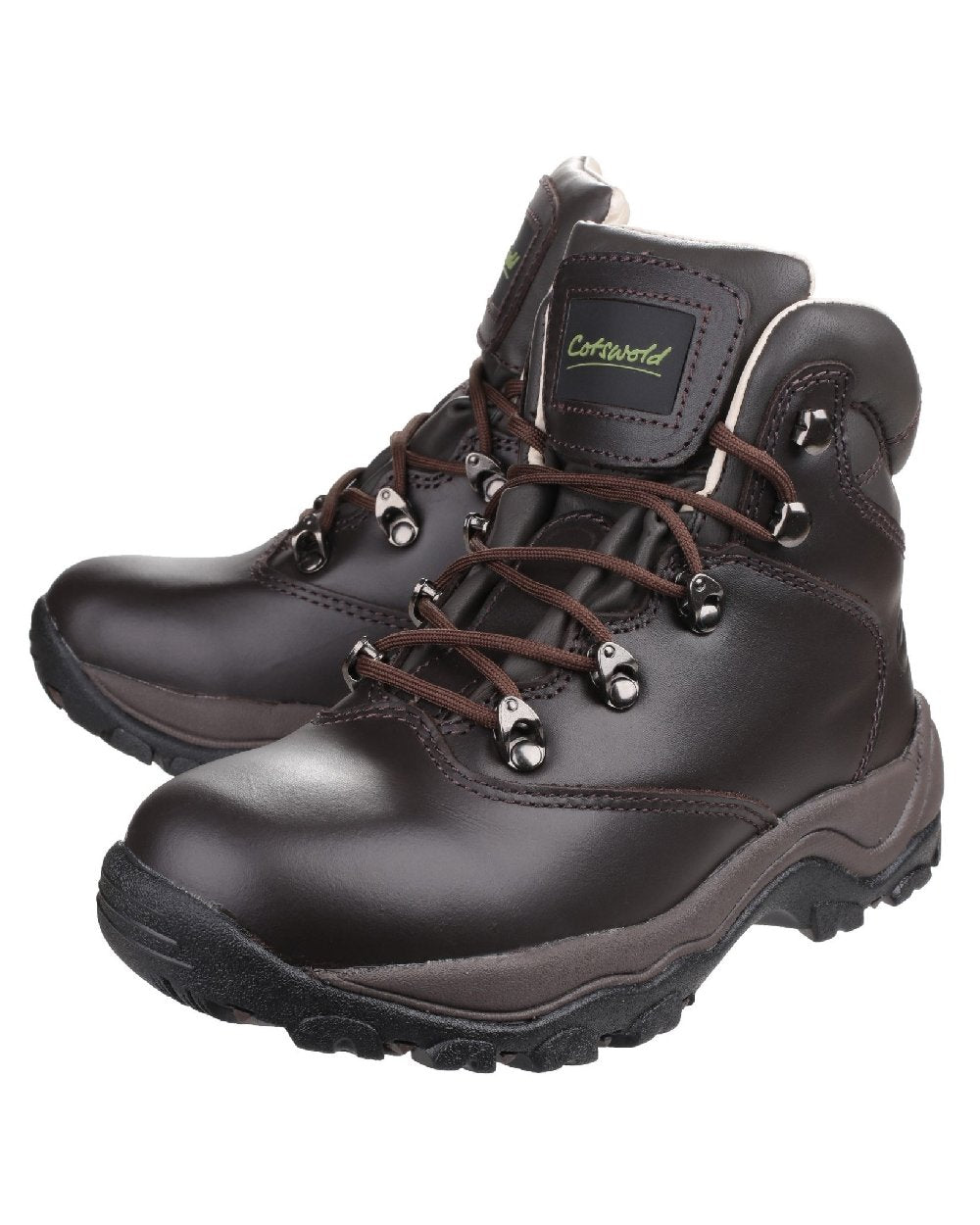 Brown coloured Cotswold Womens Winstone Boots on white background