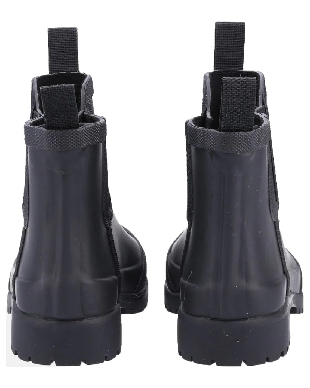 Black coloured Cotswold Womens Blenheim Waterproof Ankle Boots on white background