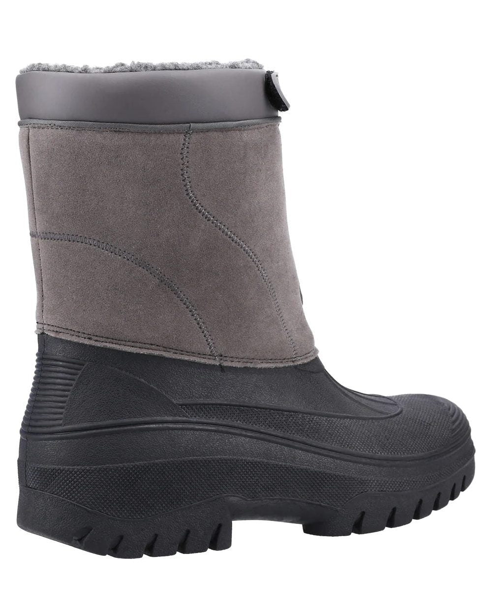 Grey coloured Cotswold Womens Venture Waterproof Winter Boots on white background