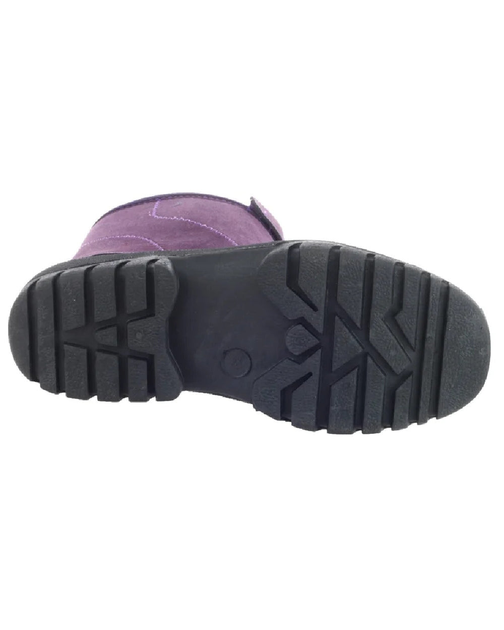 Purple coloured Cotswold Womens Venture Waterproof Winter Boots on white background