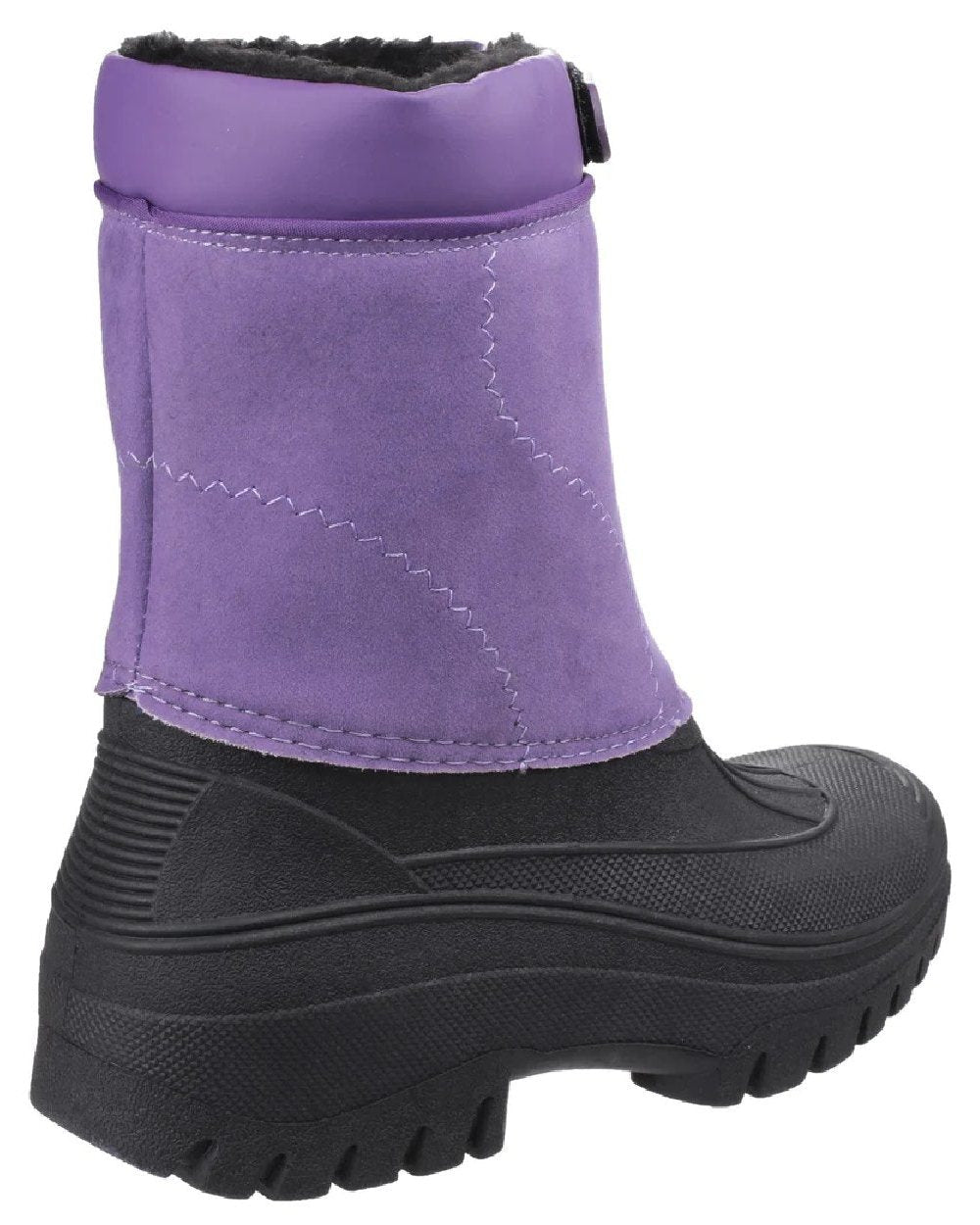 Purple coloured Cotswold Womens Venture Waterproof Winter Boots on white background