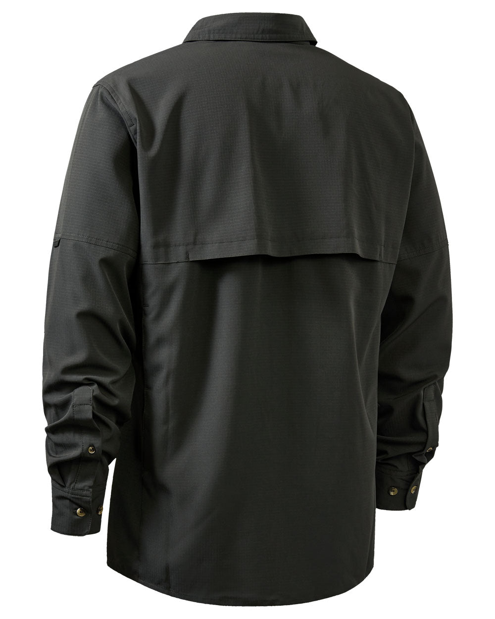 Forest Green coloured Deerhunter Canopy Shirt on White background
