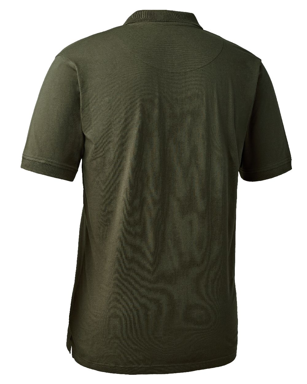 Green coloured Deerhunter Christian Polo Shirt on white background