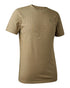 Driftwood coloured Deerhunter Easton T-Shirt on white background