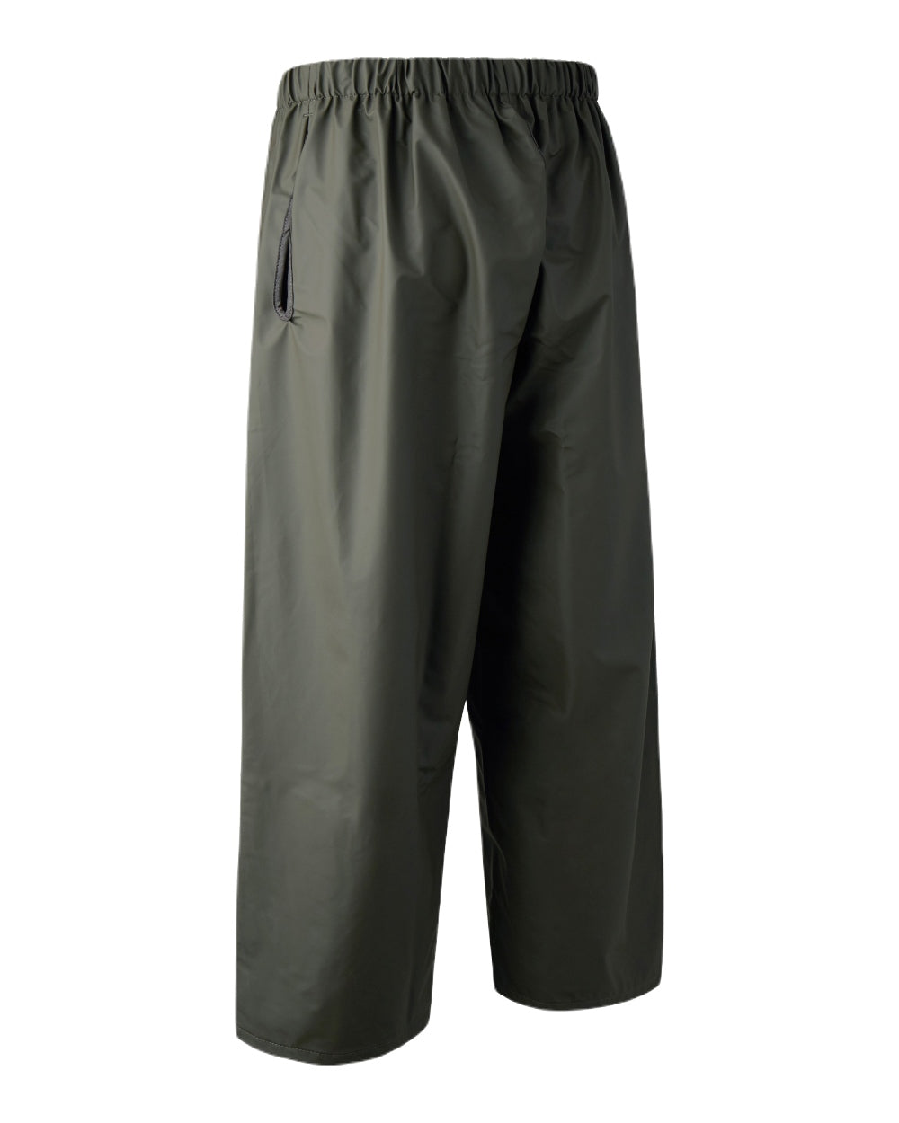 Art Green coloured Deerhunter Hurricane Legging Trousers on white background