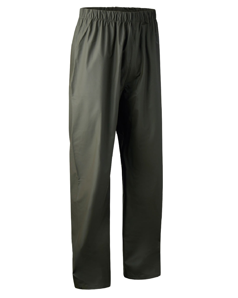 Art Green coloured Deerhunter Hurricane Rain Trousers on white background