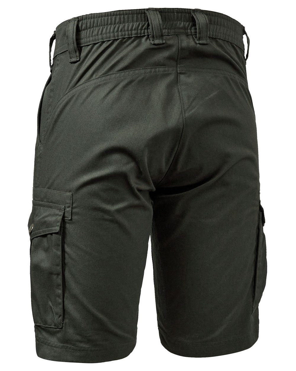 Timber coloured Deerhunter Lady Atlas Shorts on white background