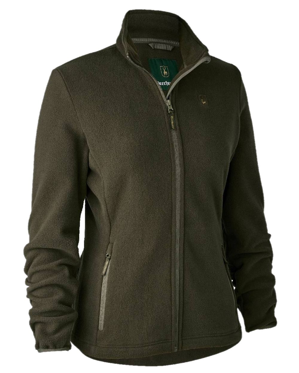 Beluga coloured Deerhunter Lady Chasse Fleece Jacket on white background