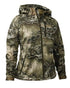 Realtree Excape coloured Deerhunter Lady Excape Softshell Jacket on white background