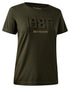 Timber coloured Deerhunter Lady Jubilee T-Shirt on white background