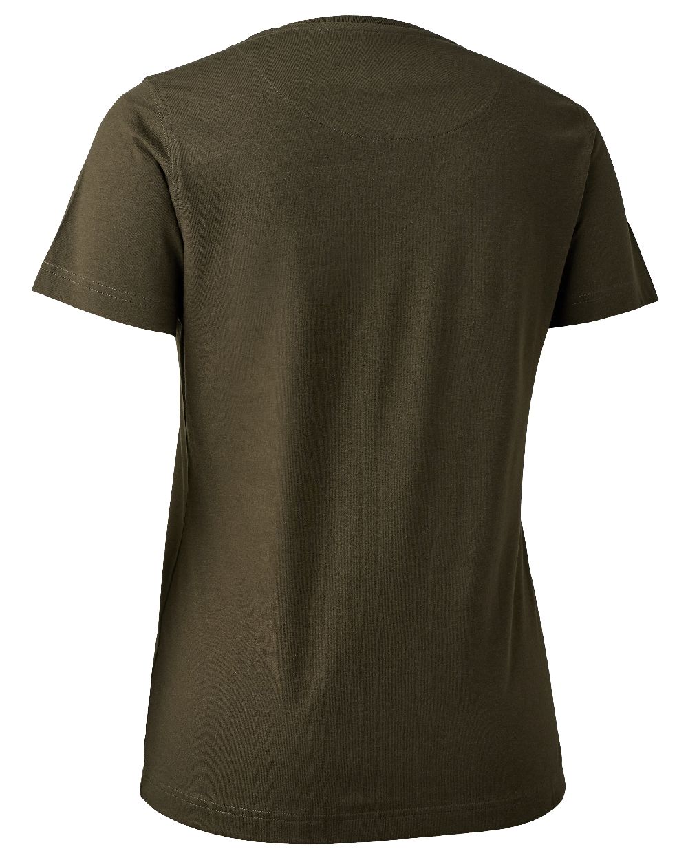 Fallen Leaf coloured Deerhunter Lady Logo T-Shirt on white background