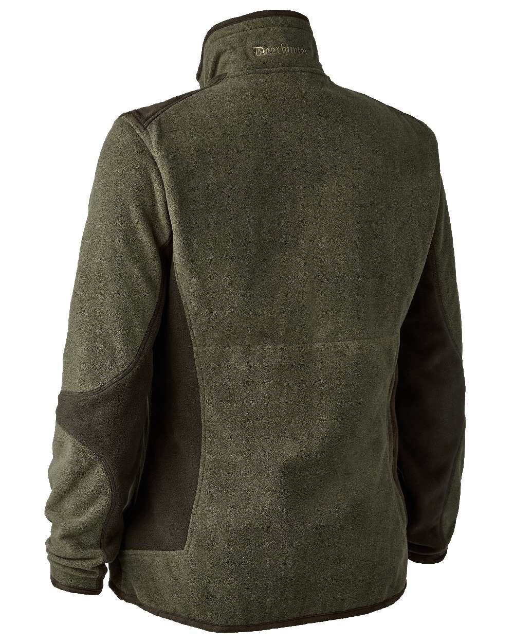 Graphite Green coloured Deerhunter Lady Pam Bonded Fleece Jacket on white background