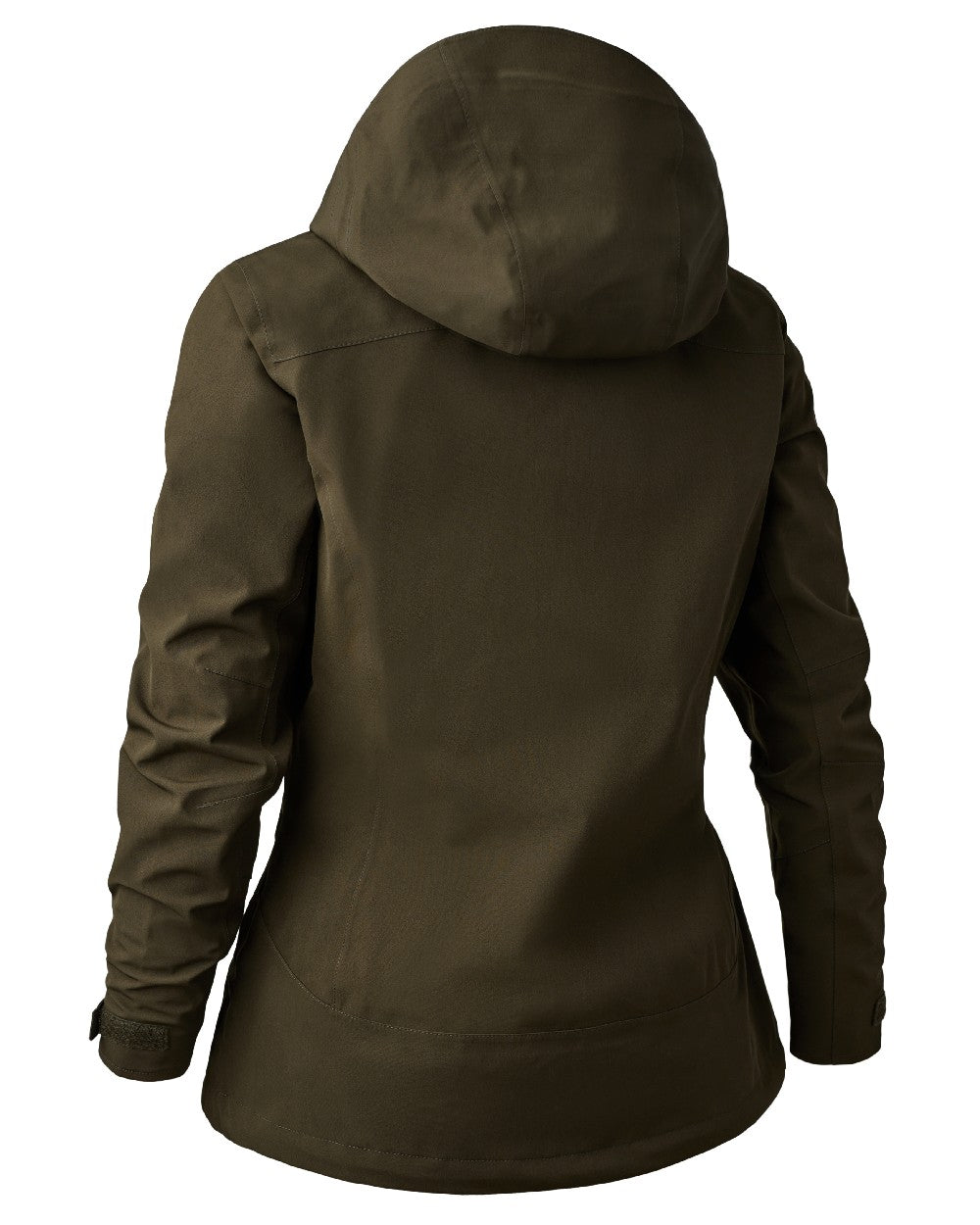 Fallen Leaf coloured Deerhunter Lady Sarek Shell Jacket with Hood on white background