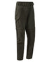 Timber coloured Deerhunter Lady Slogen Zip-Off Trousers on white background