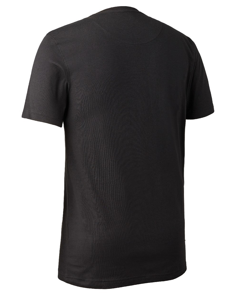 Black coloured Deerhunter Logo T-Shirt on white background