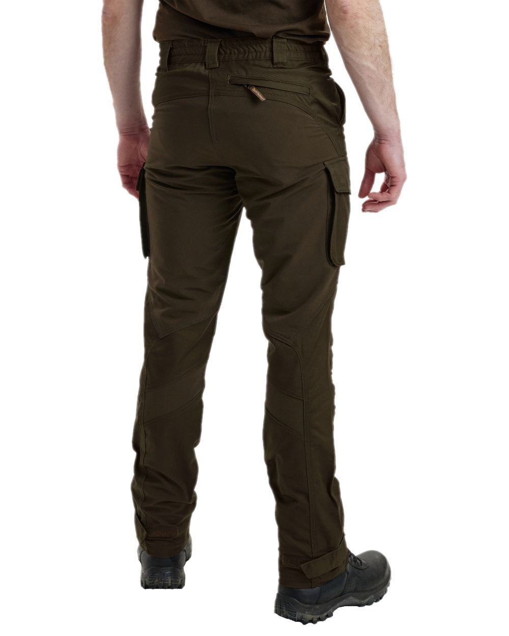 Fallen Leaf Coloured Deerhunter Rogaland Stretch Trousers on white background