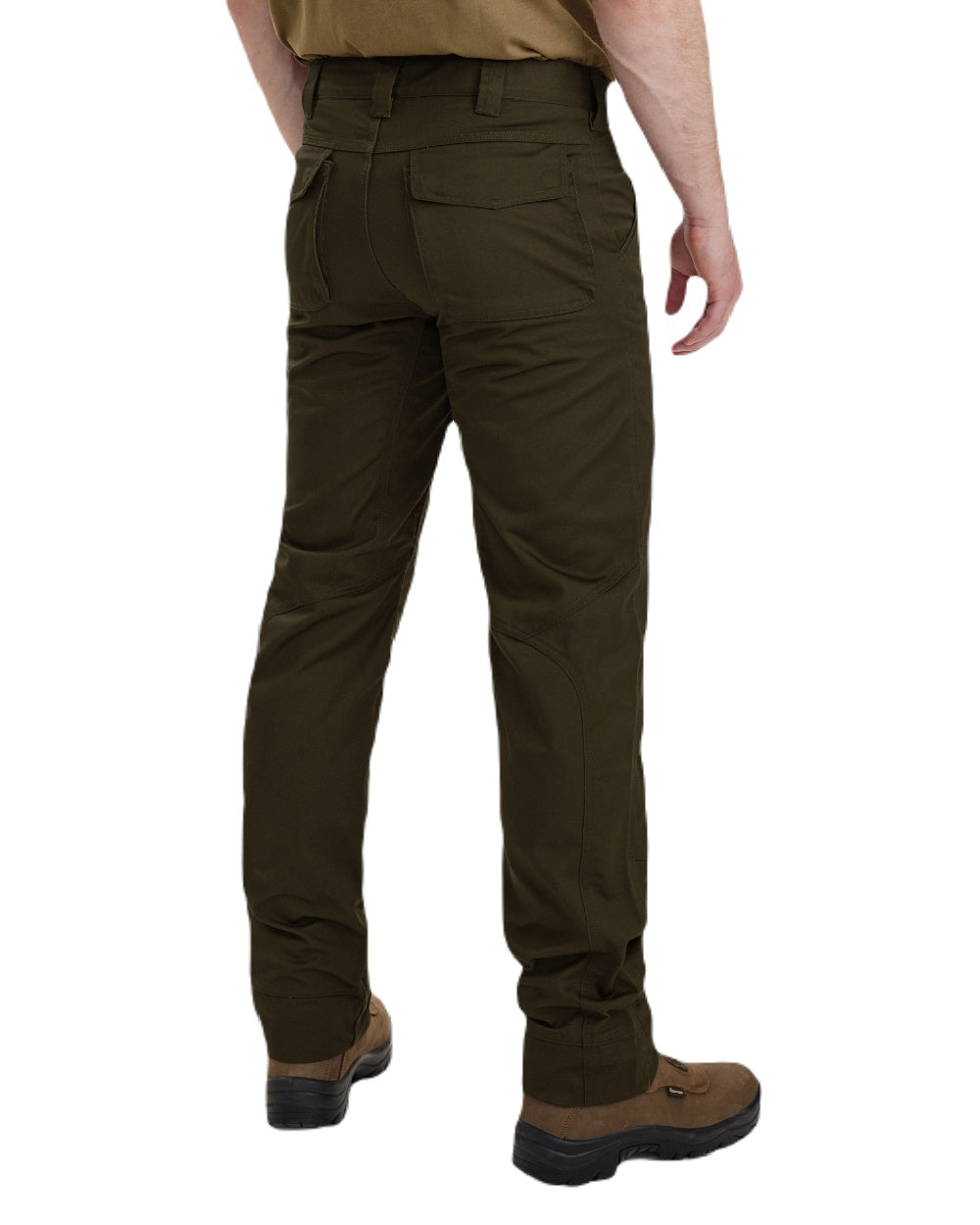 Fallen Leaf coloured Deerhunter Rogaland Trousers on white background