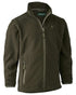 Beluga coloured Deerhunter Youth Chasse Fleece Jacket on white background