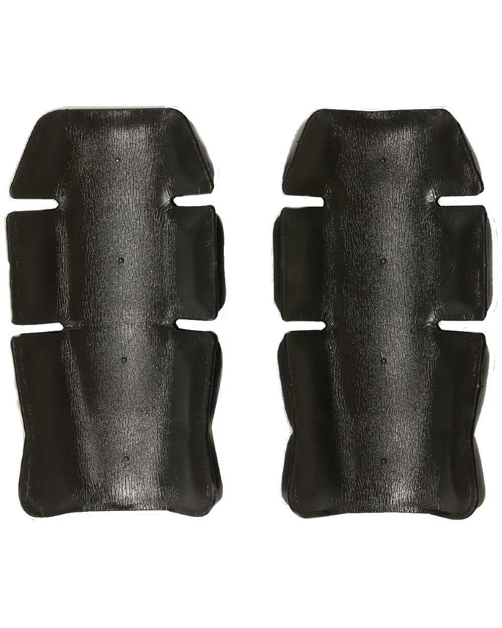 Black coloured Dickies Curved Knee Pads on white background