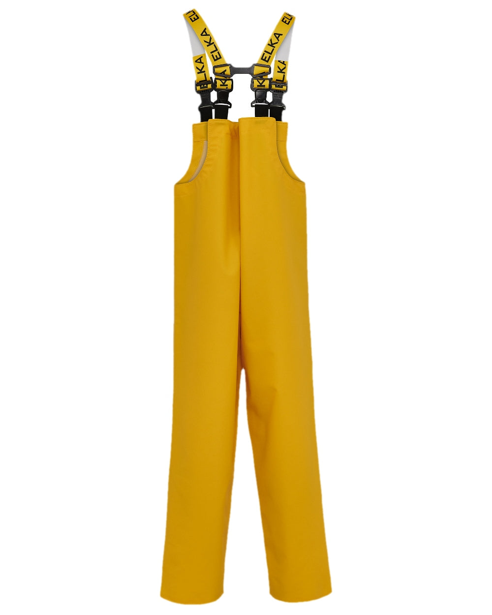 Yellow Coloured Elka 039900 Bib & Brace on white background