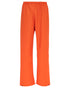 Orange Coloured Elka Mens Dry Zone PU Rain Trousers on white background