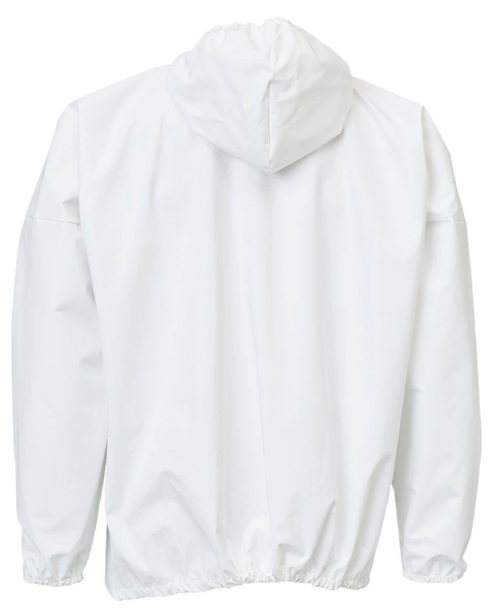 White Coloured Elka Mens Pro Waterproof Jacket on white background