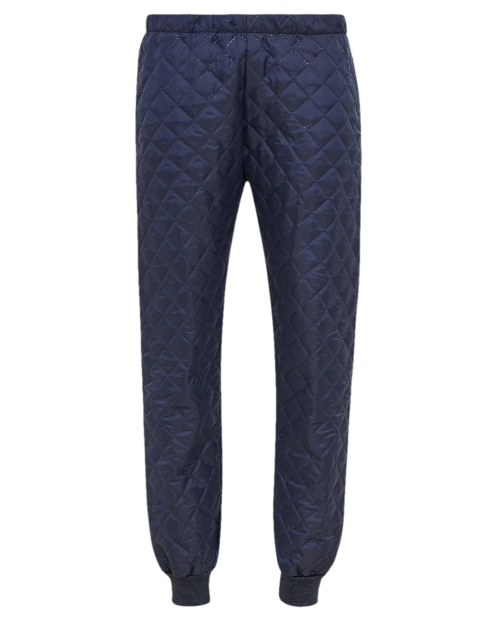 Navy Coloured Elka Mens Thermal Trousers on white background