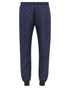 Navy Coloured Elka Mens Thermal Trousers on white background