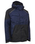 Navy Black Coloured Elka Mens Working Xtreme Stretch Winter Jacket on white background