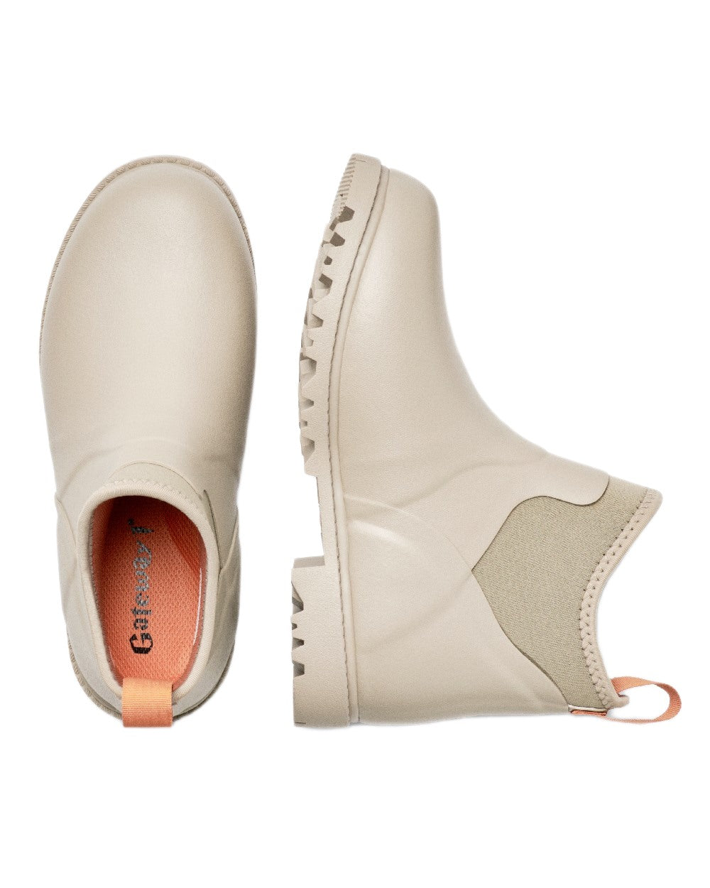 Beige Coloured Gateway1 Ascot Lady 6 3mm Boots on white background