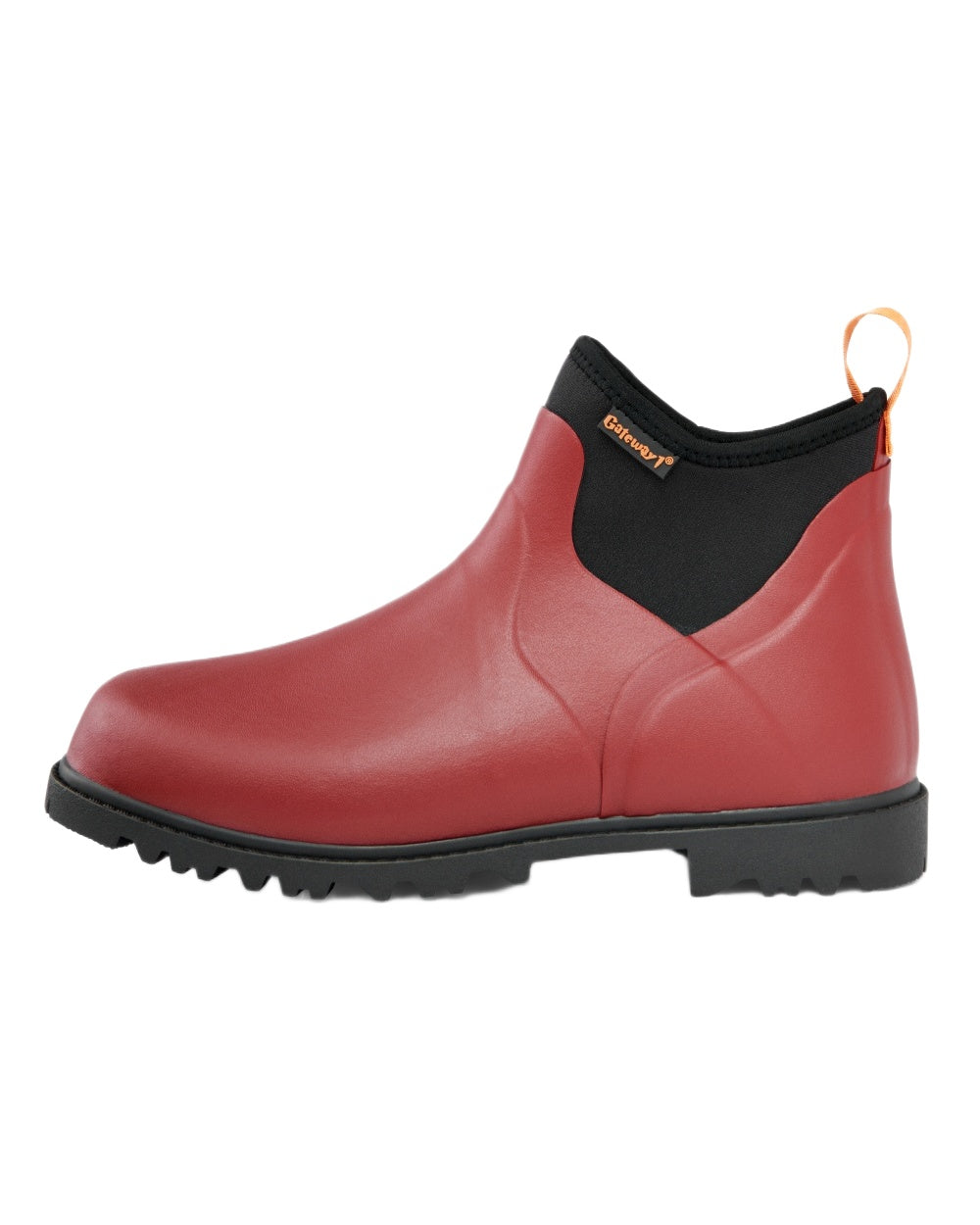 Burgundy Coloured Gateway1 Ascot Lady 6 3mm Boots on white background