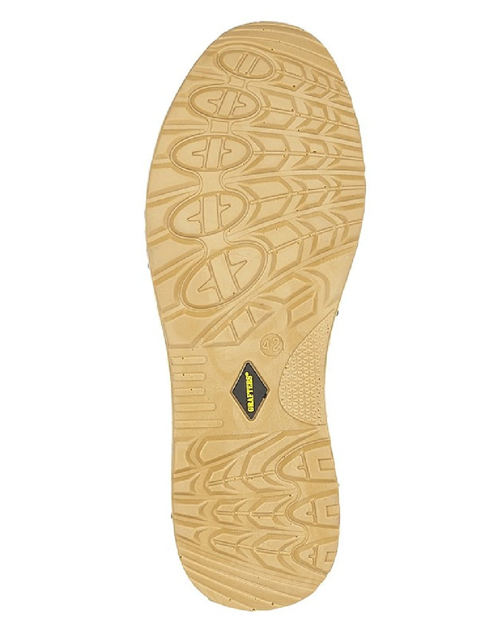 Black coloured Grafters Action Nubuck Safety Ankle Boots on white background