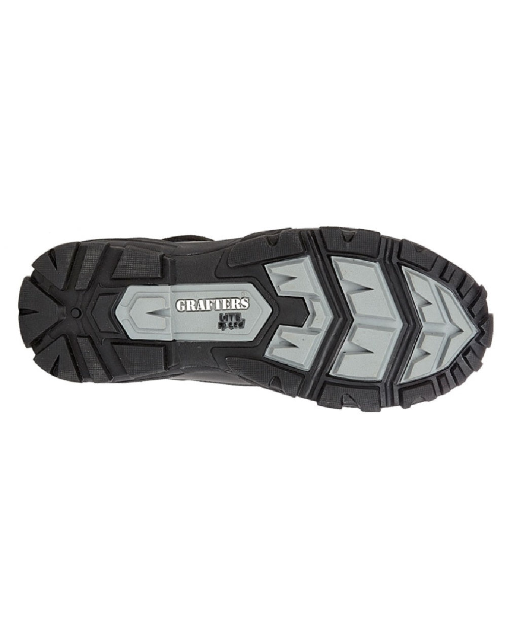 Black coloured Grafters Ambush Lightweight Waterproof Combat Boots on white background